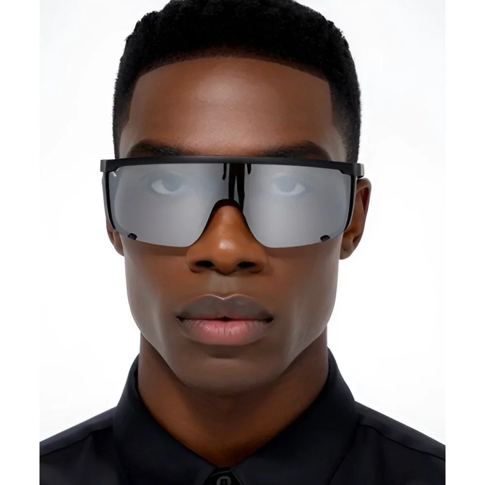 Dark Wost Sports Sunglasses Cycling Cricket‎ Trekking HYDROPHOBIC Full Coverage